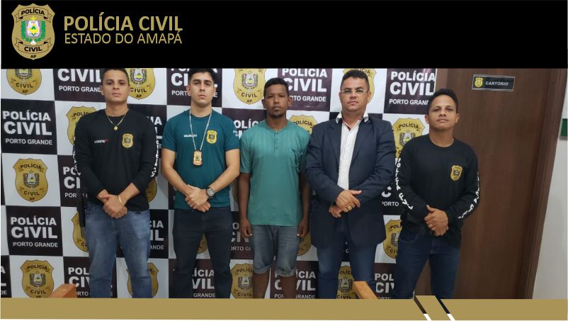 POLICIA CIVIL PRENDE ACUSADO DE CRIME DE FEMINICÍDIO EM PORTO GRANDE